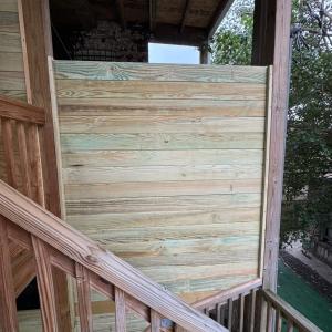 Detailed Wood Fence Replacement